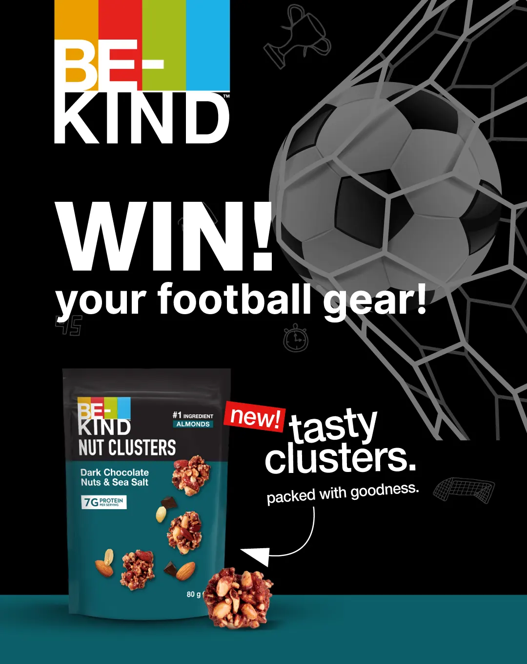 BE-KIND - WIN! - your football gear